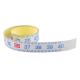 40-Inch Custom Logo Length Waterproof high-quality vinyl Fish Ruler Measure Tape With Adhesive Back