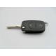 black audi replacement transponder folding keys with high rigidity