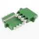 High Return Loss Lc Pc Adapter , Lc Apc Adapter For Compact Module Installations