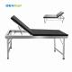 Good Quality Stainless Steel Frame Hospital Steel Medical Exam Bed Table Couch
