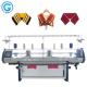 Single System 2 Carriage 80 Inch Collar Flat Knitting Machine