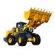 High Effective Tractor Front End Wheel Loader 7 Ton Rated Loading Weight