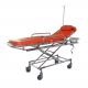 Adjusted 75in 60 Deg Hospital Patient Stretcher Transport Trolley Non Magnetic Cart