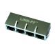 HR911415A 1X4 Multi - port Rj45 Connectors 8P8C Shielded LPJ46213BBNL