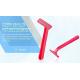 Close Shave Good Max Razor Pink Color For Sensitive Skin With Lubricating Strip