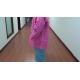 Cheap Non-Woven Coat Disposable SMS Lab Jacket High Qulity Dental Clothes Purple Medical Coat