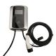 3 Phase LCD Screen Display Wall Mounted EV Charging Station 7kw EV Charging Point