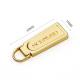 Custom Engraved Logo Metal Zipper Pull for Handbags Professional Luxury Gold Bag Hardware