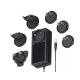 72W 12V 5A 6A / 24V 2.5A 3A Interchangeable Plug Switching Power Adapter | 36V 48V SMPS Power Supply