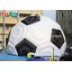 Inflatable Globe Tent 8m H Durable Oxford Inflatable Football Tent For Sports Exhibition Trade Show