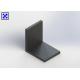Customized Black Anodized Aluminum Angle , Aluminium Angle Profiles Highly Durable