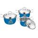 16 - 20cm Stainless Steel Pots And Pans Set High Polishing ECO - Friendly