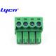 Pluggable Female Terminal Block 3.81 Mm 1×4P Straight Without Flange