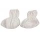 PE Non Woven Disposable Long Shoe Cover Cover Virus Isolation Waterproof