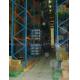 Narrow Aisle Heavy Duty Pallet Racking System Stacked Forklift Operation