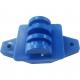 Heavy duty Wood Post Claw Insulator with UV Blue-resistance Purple for 4-6mm polywire for electric fencing system