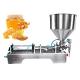 Semi Automatic Filling Machines Horizontal Small Machine Manual Dispense Cream Honey Machinery For Food Processing