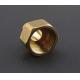 3/4'' * 1/2'' Brass Male To Female Adapter , Brass Reducing Bush For Water Pipe