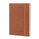 6.5''X8.5'' Brown Custom Weekly Planner 2023 Softcover Monthly Tabs