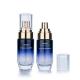 20g color customized Gradient Glass Blue Skincare Bottle For Lotion  Luxury Glass Cosmetic Bottles