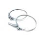 Adjustable Slim Round Ring 2 Inch Galvanized Pipe Clamps Connection Tube