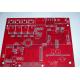 Aluminium Multilayer FR4 PCB Board Circuit Test Immersion Red Colored