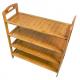Eco Friendly Wood Racks And Holders Seville Classics 4 Tier Bamboo Shoe Rack