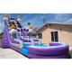 Bouncy Giant Inflatable Water Slide For Adult Wet Dry Pool Water Slides 18ft