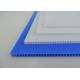 610x460mm Hollow Core Plastic Sheets , Corrugated Fluted Plastic Sheet