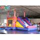 Inflatable Slippery Slide Inflatable Bouncers Slide Birthday Bounce House For Entertainment