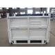 Q235 Steel Stillage Cage Crates Sheet Metal Pallet Custom 940x545mm