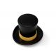 Eco-Friendly Zinc Alloy Perfume Bottle Caps In Classical Gentleman Cap Design For Customized Branding