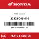 Honda CT110 OEM Motorcycle Clutch Parts Steel Clutch Iron Plate 22321-046-010