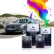 1K Silver Base Coat Automotive Lacquer Paint Premium Visual Lacquer Paint For Cars