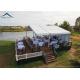 White Commercial Event Tents 10m * 20m For Celebrations And Military Affairs