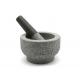 Heavy Duty Stone Mortar And Pestle Set For Guacamole Pesto Herb Granite Grinder Bowl