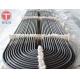 ASTMB395 ASTM B111 Seamless Alloy Steel Tube Heat Exchanger Condenser U Bend Steel Tubes