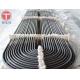 ASTMB395 ASTM B111 Seamless Alloy Steel Tube Heat Exchanger Condenser U Bend Steel Tubes