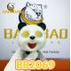 Metal Panda Shape 80V RGB Strobe Lucency Motorbike LED Light Headlight
