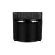 Black Flower Uv Glass Jar Custom Container Childproof Smell Proof Glass Jar