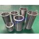 Long Slit Type Self Cleaning Wedge Wire Filter Elements 500 Micron High Precision