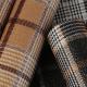 Comfort Faux Handbag PU Leather Scottish Style Plaid Soft Velvet Bottom