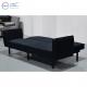 30021 Minimalist Extendable Living Room Bedroom Furniture Fabric Black Sleeping Sofa-Bed Sales