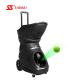 SGS Approved Tennis Ball Machine 9 Scale Frequency Built In Battery