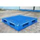 Rackable Plastic Shipping Pallets For Storage / Distribution , Blue Plastic Pallet Recycling