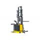 Heavy Duty Walk Behind Pallet Stacker , Stand Type Ride On Pallet Stacker With Triplex Mast