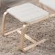 footstool-Ikea style birch bentwood indoor furniture