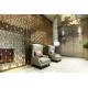Bronze Stainless Steel Perforated  Panels For Hotels/Villa/Lobby Interior Decoration