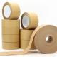 Eco Friendly Biodegradable Kraft Paper Package Tape Reinforced Custom Printed Gummed Kraft Paper Tape