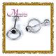 Sliver tongue barbel / nipple ring body piercing jewelry with OEM / ODM available BJ48